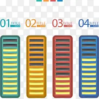 矢量彩色电量显示-空若网 矢量彩色电量显示-空若网