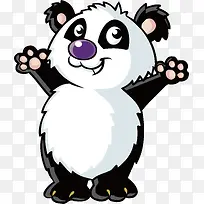 卡通熊猫PNG下载-空若网 卡通熊猫PNG下载-空若网