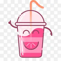 夏季冷饮可爱杯子小人-空若网 夏季冷饮可爱杯子小人-空若网