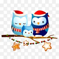 站在树枝上的猫头鹰-空若网 站在树枝上的猫头鹰-空若网