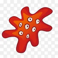 卡通细菌素材-空若网 卡通细菌素材-空若网