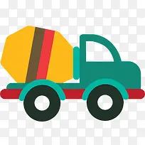 卡通混凝土搅拌机-空若网 卡通混凝土搅拌机-空若网