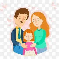 矢量父母的爱-空若网 矢量父母的爱-空若网