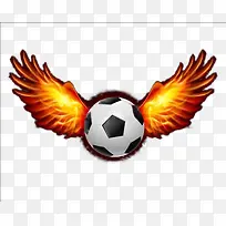 创意火焰足球-空若网 创意火焰足球-空若网