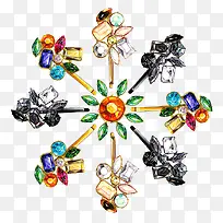 手绘宝石花-空若网 手绘宝石花-空若网