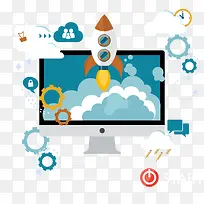 互联网矢量素材图标-空若网 互联网矢量素材图标-空若网