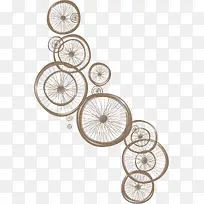 大小车轮背景-空若网 大小车轮背景-空若网