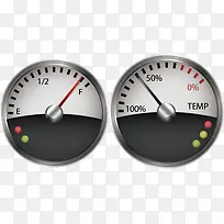 矢量手绘迈速表和邮箱表-空若网 矢量手绘迈速表和邮箱表-空若网