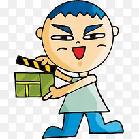 导演手绘卡通人物-空若网 导演手绘卡通人物-空若网