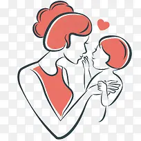 手绘母婴绘画插画-空若网 手绘母婴绘画插画-空若网