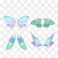 矢量彩蝶-空若网 矢量彩蝶-空若网