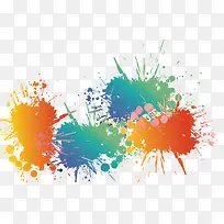 颜色墨点素材-空若网 颜色墨点素材-空若网