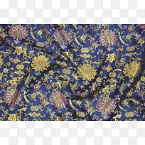 金色花纹丝绸背景-空若网 金色花纹丝绸背景-空若网