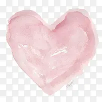 手绘水粉爱心免费下载-空若网 手绘水粉爱心免费下载-空若网