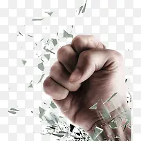 重拳击碎玻璃-空若网 重拳击碎玻璃-空若网