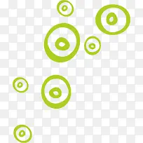 绿色圆圈底纹-空若网 绿色圆圈底纹-空若网