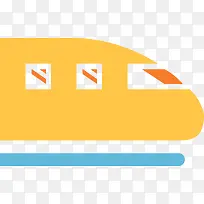 扁平商务火车标志-空若网 扁平商务火车标志-空若网