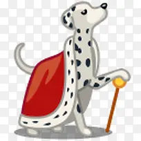 达尔马提亚狗王图标-空若网 达尔马提亚狗王图标-空若网