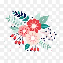 小清新花朵边框矢量水彩花卉矢量-空若网 小清新花朵边框矢量水彩花卉矢量-空若网