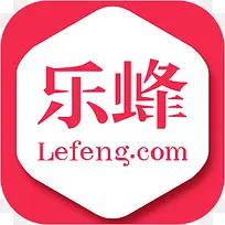 手机乐蜂网购物应用图标logo-空若网 手机乐蜂网购物应用图标logo-空若网
