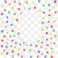彩色波点花纹-空若网 彩色波点花纹-空若网