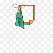 波点可爱相框-空若网 波点可爱相框-空若网