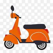 黄色扁平化电动车元素-空若网 黄色扁平化电动车元素-空若网