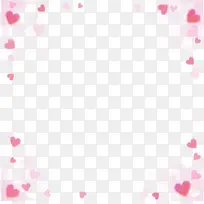爱心边框矢量免费下载-空若网 爱心边框矢量免费下载-空若网