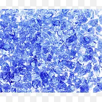 蓝色碎玻璃背景-空若网 蓝色碎玻璃背景-空若网