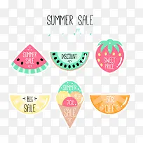 绚丽水果矢量图-空若网 绚丽水果矢量图-空若网