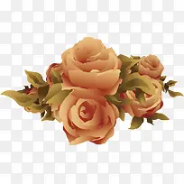 复古花卉元素-空若网 复古花卉元素-空若网