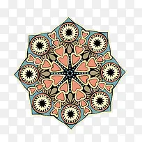 藏族多彩民族风精致纹样-空若网 藏族多彩民族风精致纹样-空若网