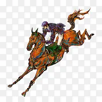 手绘赛马-空若网 手绘赛马-空若网