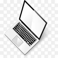 白色笔记本电脑-空若网 白色笔记本电脑-空若网