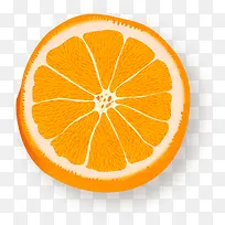 手绘橙色橙子-空若网 手绘橙色橙子-空若网