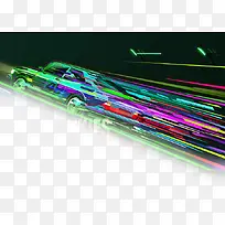 绚丽汽车插画-空若网 绚丽汽车插画-空若网