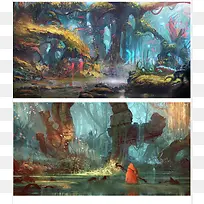 Ѥ���λõ�ɭ�ֲ廭-������