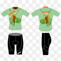 绿色时尚运动T恤设计-空若网 绿色时尚运动T恤设计-空若网