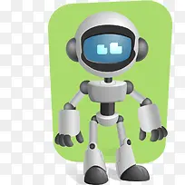 矢量插画机器人-空若网 矢量插画机器人-空若网