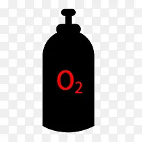 扁平化氧气罐PNG下载-空若网 扁平化氧气罐PNG下载-空若网
