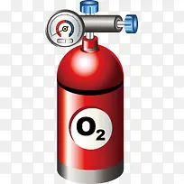 氧气瓶png矢量素材-空若网 氧气瓶png矢量素材-空若网