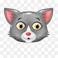 小猫头像PNG下载-空若网 小猫头像PNG下载-空若网