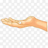 卡通摊开的手指PNG-空若网 卡通摊开的手指PNG-空若网
