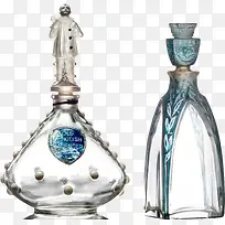 手绘玻璃香水瓶-空若网 手绘玻璃香水瓶-空若网