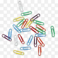 彩色回形针-空若网 彩色回形针-空若网