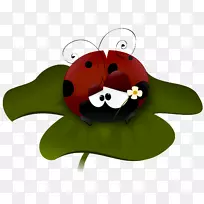 瓢虫昆虫剪贴画-空若网 瓢虫昆虫剪贴画-空若网