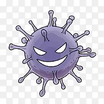 矢量卡通病毒病菌-空若网 矢量卡通病毒病菌-空若网