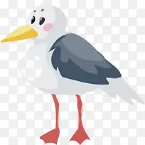 矢量卡通海鸟素材-空若网 矢量卡通海鸟素材-空若网