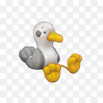 卡通手绘玩具海鸟-空若网 卡通手绘玩具海鸟-空若网