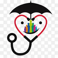 简单彩色家庭元素-空若网 简单彩色家庭元素-空若网